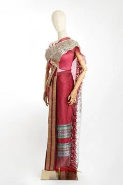 Thai Silk Dressed Stock Photos
