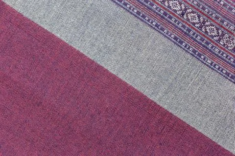 Thai silk fabric pattern Stock Photos