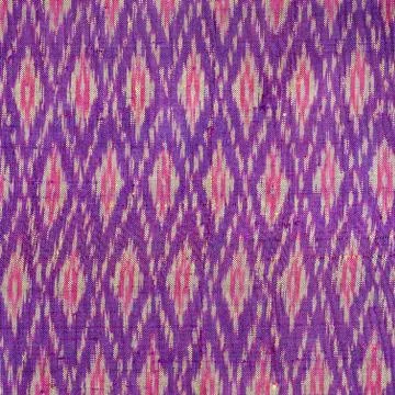 Thai silk fabric pattern Stock Photos