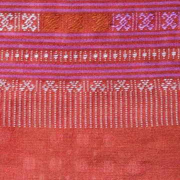 Thai silk fabric pattern Stock Photos