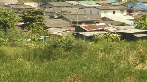 Thai Slum 스톡 동영상 8984853