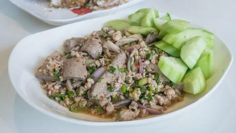 Thai spicy salad Stock-Fotos