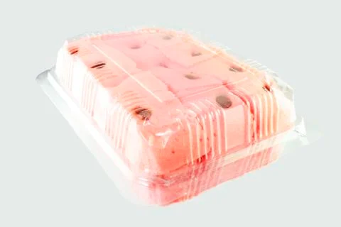 Thai sponge cake Stock Photos