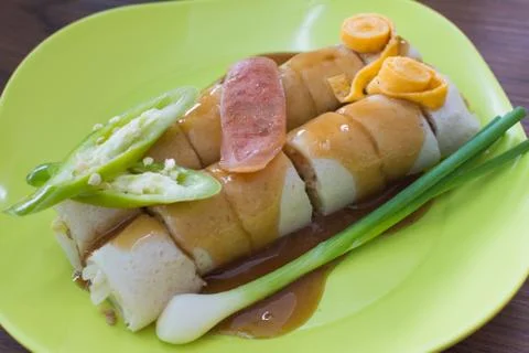Thai Spring Roll Stock Photos