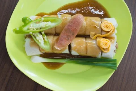 Thai Spring Roll Stock Photos
