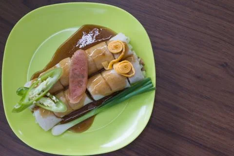 Thai Spring Roll Stock Photos