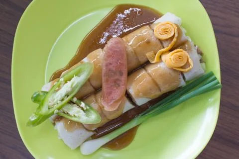 Thai Spring Roll Stock Photos