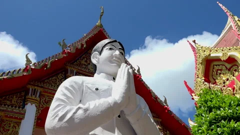 Thai statue Stock Footage 151027293