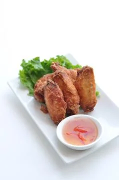 Thai Style Chicken Wings Фото