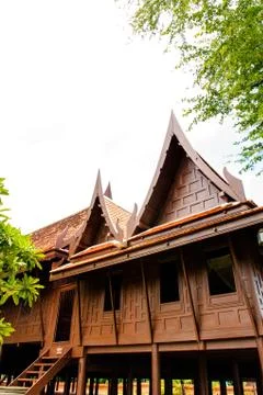 Thai style home Foto stock