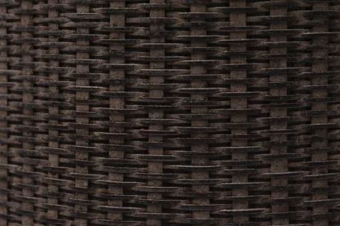 Thai style pattern nature background texture wicker surface for furniture mat Stock Photos