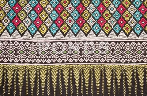 Thai style pattern Stock Photos