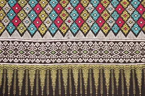 Thai style pattern 스톡 사진