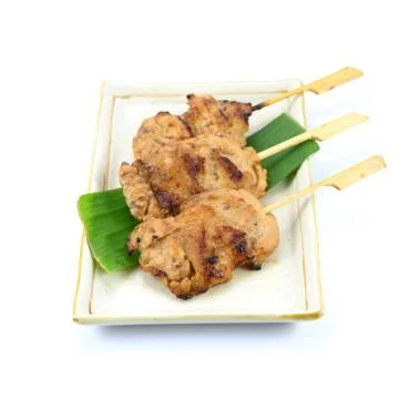 Thai styled pork babeque Stock Photos