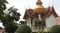 Thai Temple and trees. HD Footage