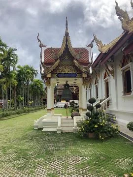 Thai Temple Bell Stock Photos