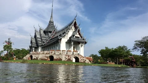 Thai Temple Stock Footage
