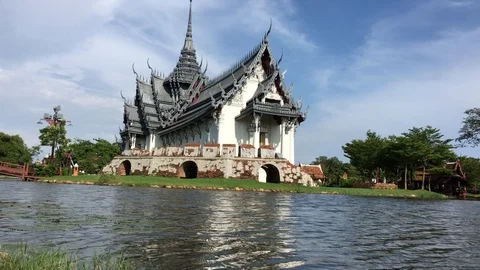 Thai Temple Stock Footage 90462856