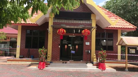 Thai temple Stock Footage 148734778