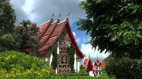 Thai temple Stock Footage 151027545
