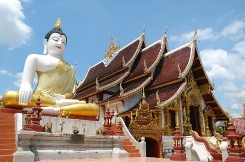 Thai temple Foto stock