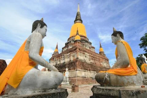 Thai temple Stock Photos