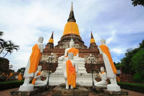 Thai temple Foto stock