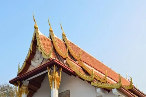 Thai Temple Foto stock