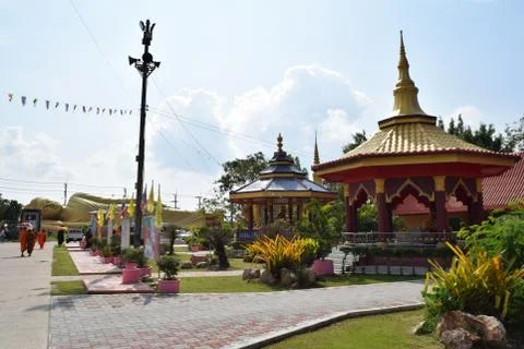 Thai temple Foto stock