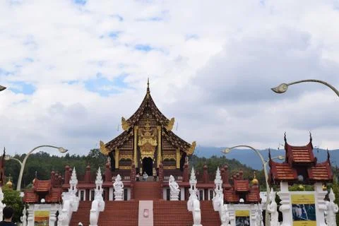 Thai Temple Foto stock