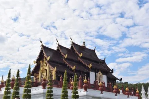 Thai temple Foto stock