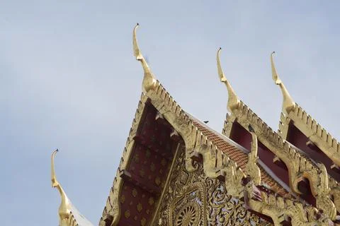 Thai temple Foto stock