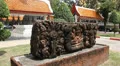 Thai Temple sculpture. HD Footage