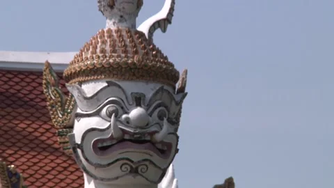 Thai temple statue Stock-Footage 149234236