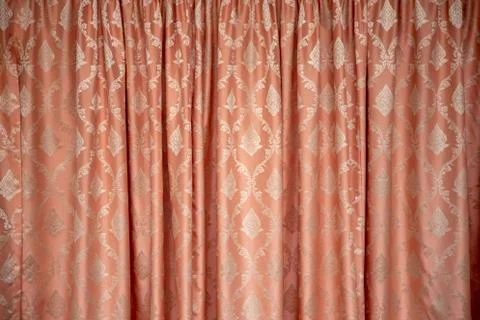 Thai textile fabric pattern for background Stock Photos