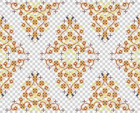 Thai Textile Illustrations, Authentic Thai Fabric Patterns, Thai Silk Patterns Stock Illustration