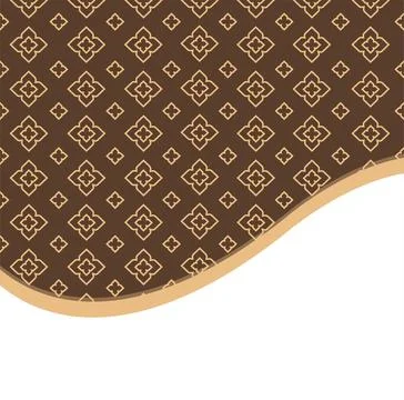 Thai traditional line pattern design Stock Illustration