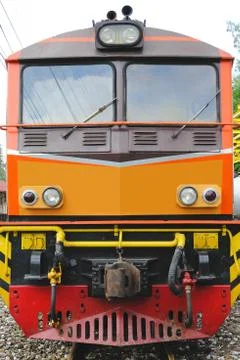 Thai train Stock Photos