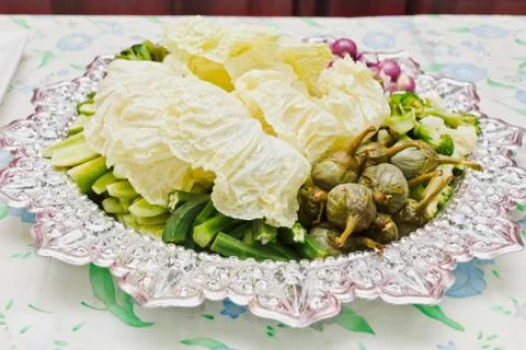 Thai vegetable Stock Photos
