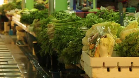 Thai Vegetables 스톡 동영상 8986686