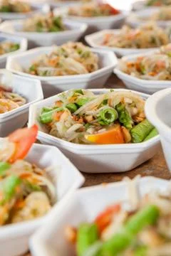 The Thai vegetables Stock Photos