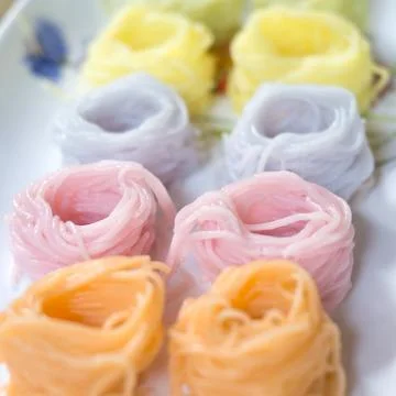 Thai vermicelli Stock Photos