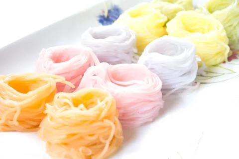 Thai vermicelli Stock Photos