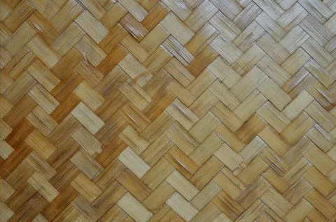 Thai wicker texturing. Stock Photos