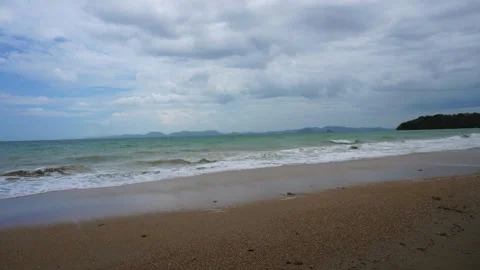 Thailand beach in summer Stock Footage 243543772