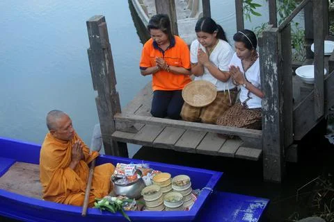 Thailand Buddhism Devotion -  21 Jun 2009 Stock Photos