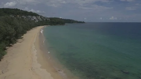 Thailand Coast Hotel pull back 34 seconds Video stock 72777262