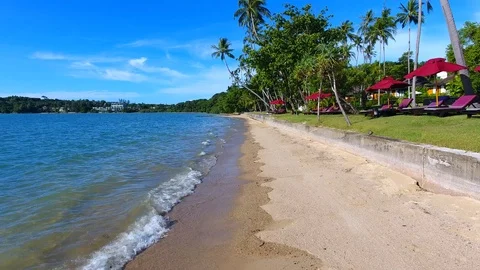 Thailand drone flight Stock Footage 85973980