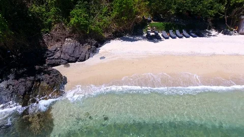 Thailand drone flight Stock Footage 85973986