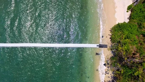 Thailand drone flight Stock Footage 85974058